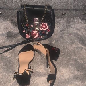 Express Purse and shoes and matching purse